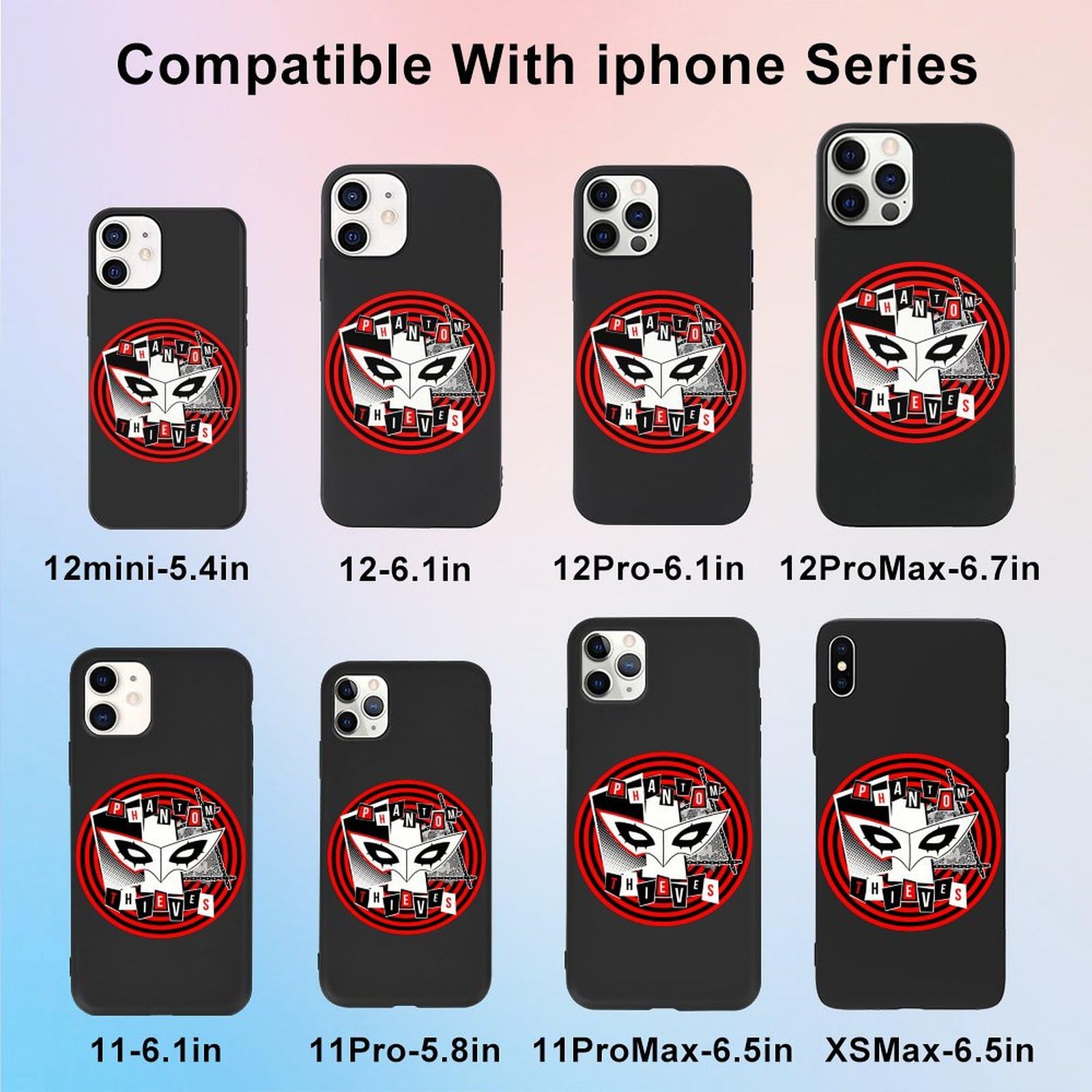 Amazon.co.jp: ペルソナ5 いPhone16 Proケース TPU 全機種 アイフォン